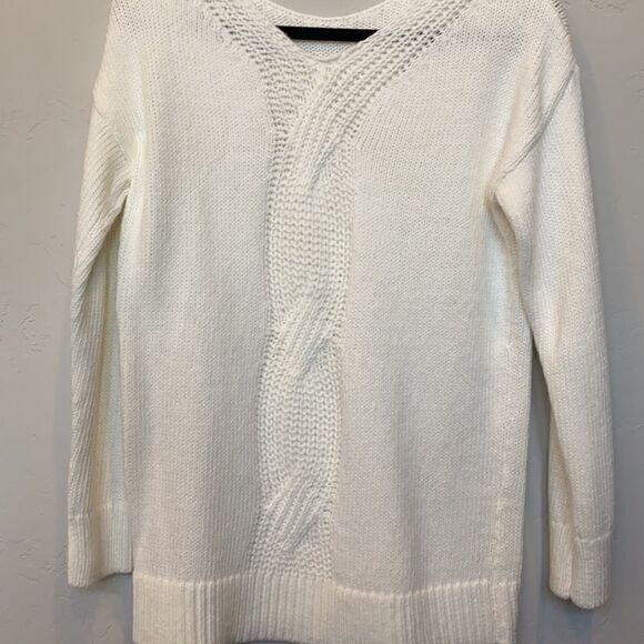 Loft White Cozy Sweater - Picture 3 of 6